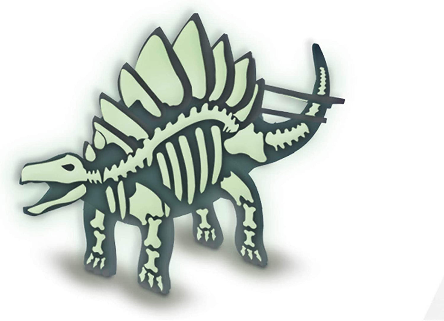 Dinosaurio de madera que brilla en la oscuridad – SES Creative