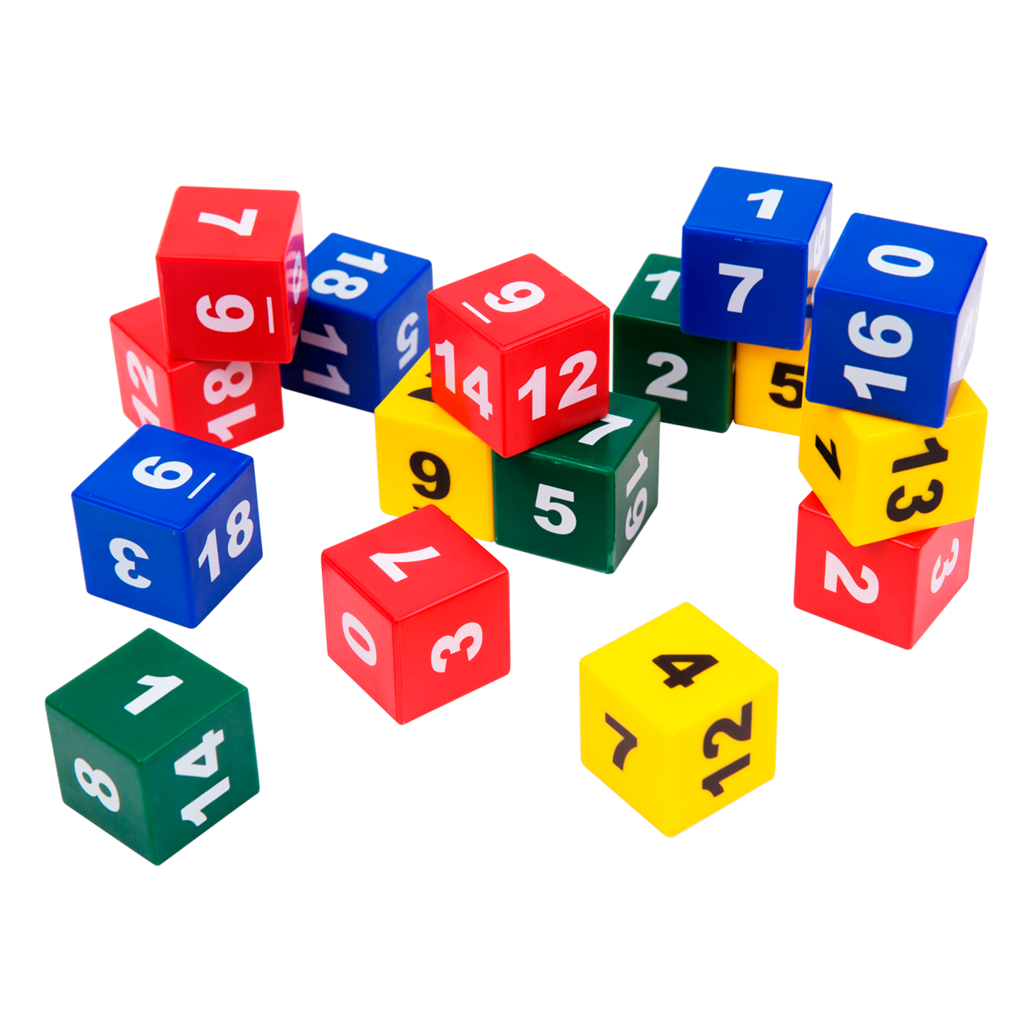Dados Numéricos (20 Piezas) - El Búho Luigi