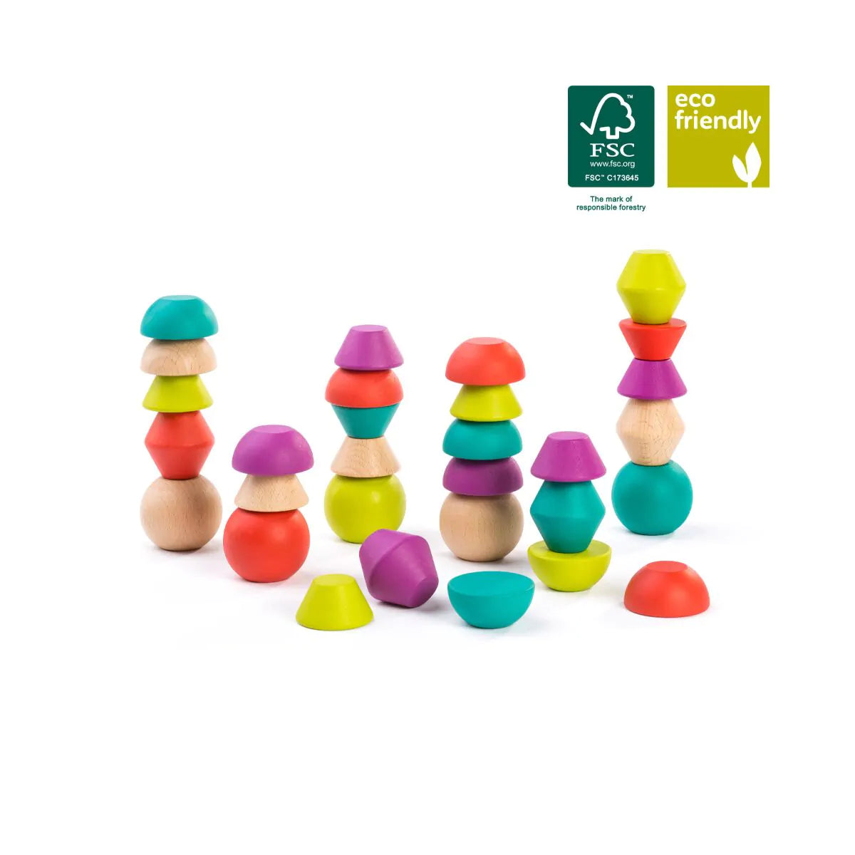 Juego apilable Towering Beads - Miniland