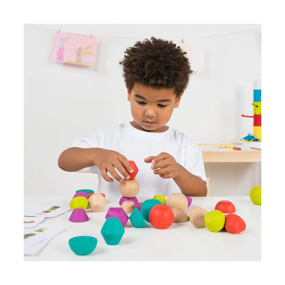 Juego apilable Towering Beads - Miniland