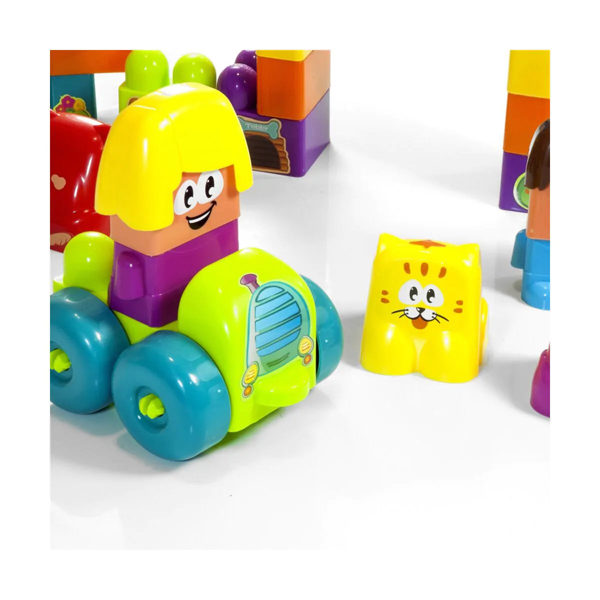 Juego construcción Super Blocks: Farm 38 Pcs - Miniland