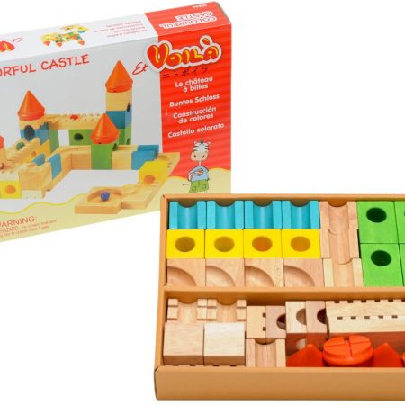 Castillo Multicolor con canicas