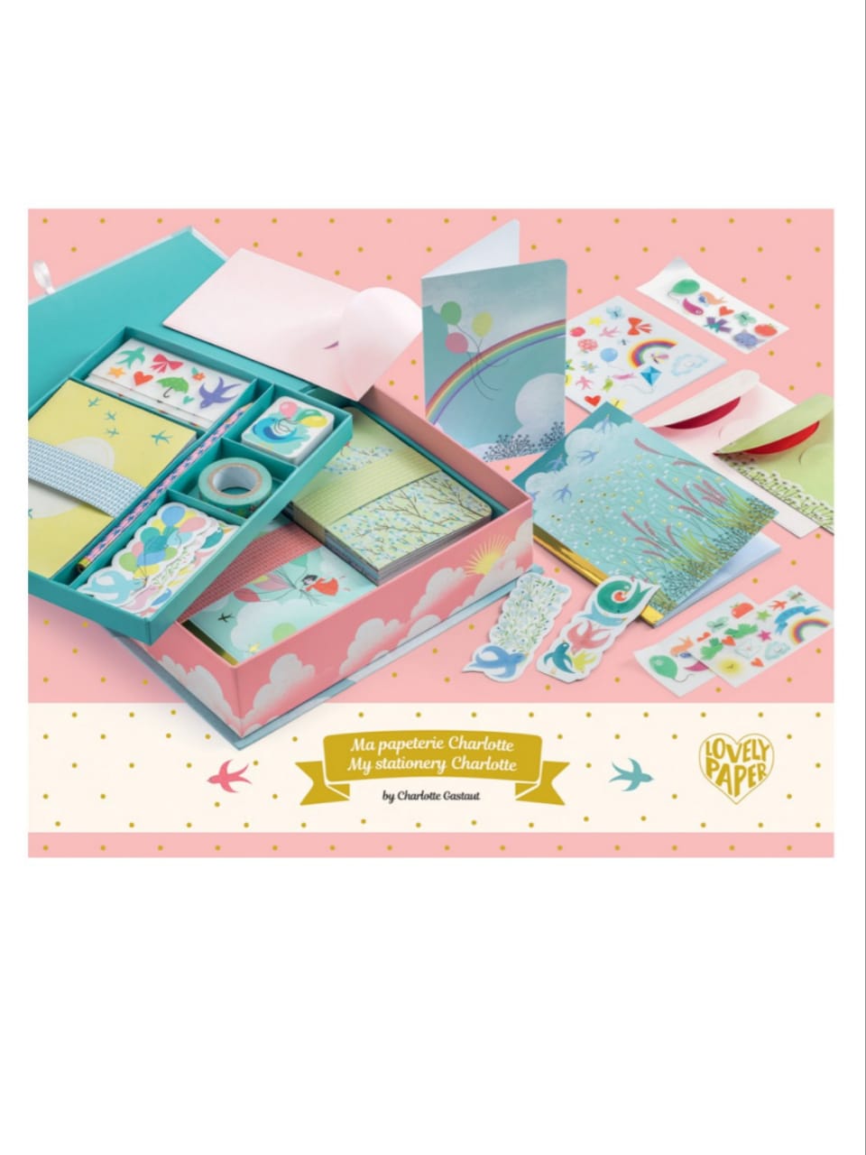 Papel de papelería Charlotte – DJECO
