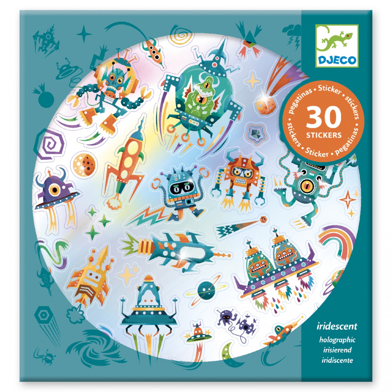 Stickers Holográficos – Intergaláctico – Djeco