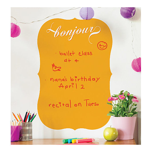 Pizarra Dry Erase Hola, Bonjour, Hello – Wallies
