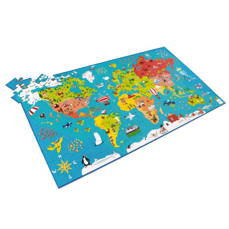 Rompecabezas del Mundo (150 piezas) – Scratch