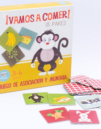 Juego de Concentración – Vamos a Comer- Walalay
