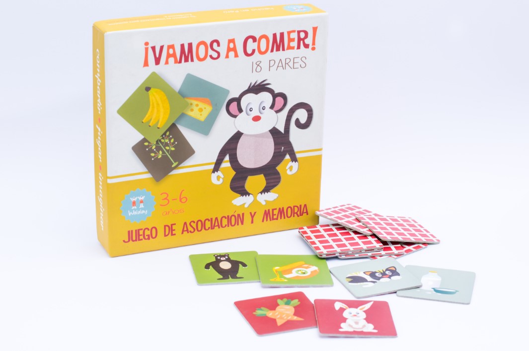 Juego de Concentración – Vamos a Comer- Walalay