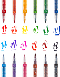 Marcadores de colores Doble Punta – Calligraphy Duo Markers – Ooly
