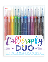 Marcadores de colores Doble Punta – Calligraphy Duo Markers – Ooly
