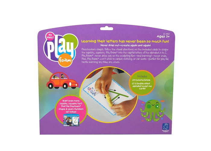 Playfoam Shape and Learn Alphabet Set – Educational Insights