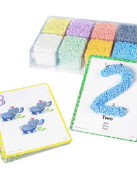 PLAYFOAM SHAPE and LEARN NUMBERS SET – Educational Insights
