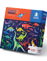 Rompecabezas 500 piezas en caja – Mundo Dino – Crocodile Creek
