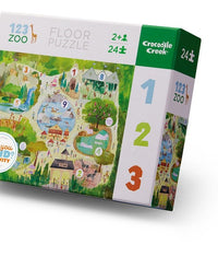 Rompecabezas Early Learning – Zoo 1 2 3 (24 piezas ) – Crocodile Creek
