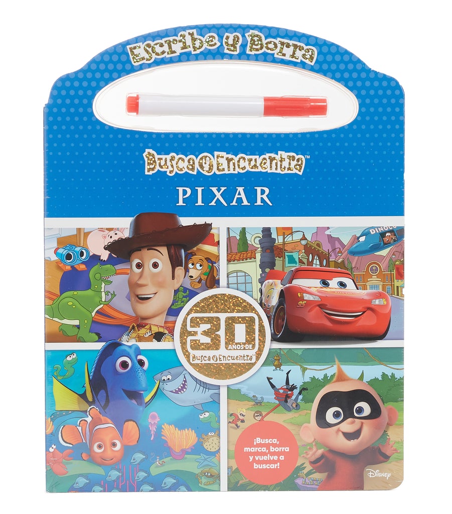 Busca y Encuentra – Escribe y borra – Disney Pixar – EUROSUR