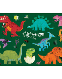 Colorea un cartel con crayones Dinosaurio – Crocodile Creek
