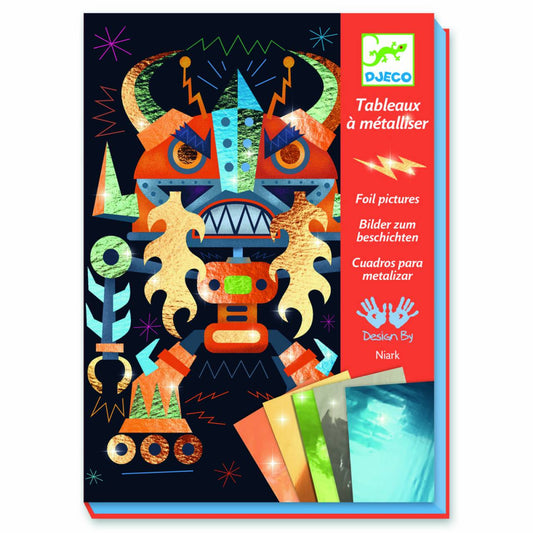 Manualidad con papel – Robots – Djeco