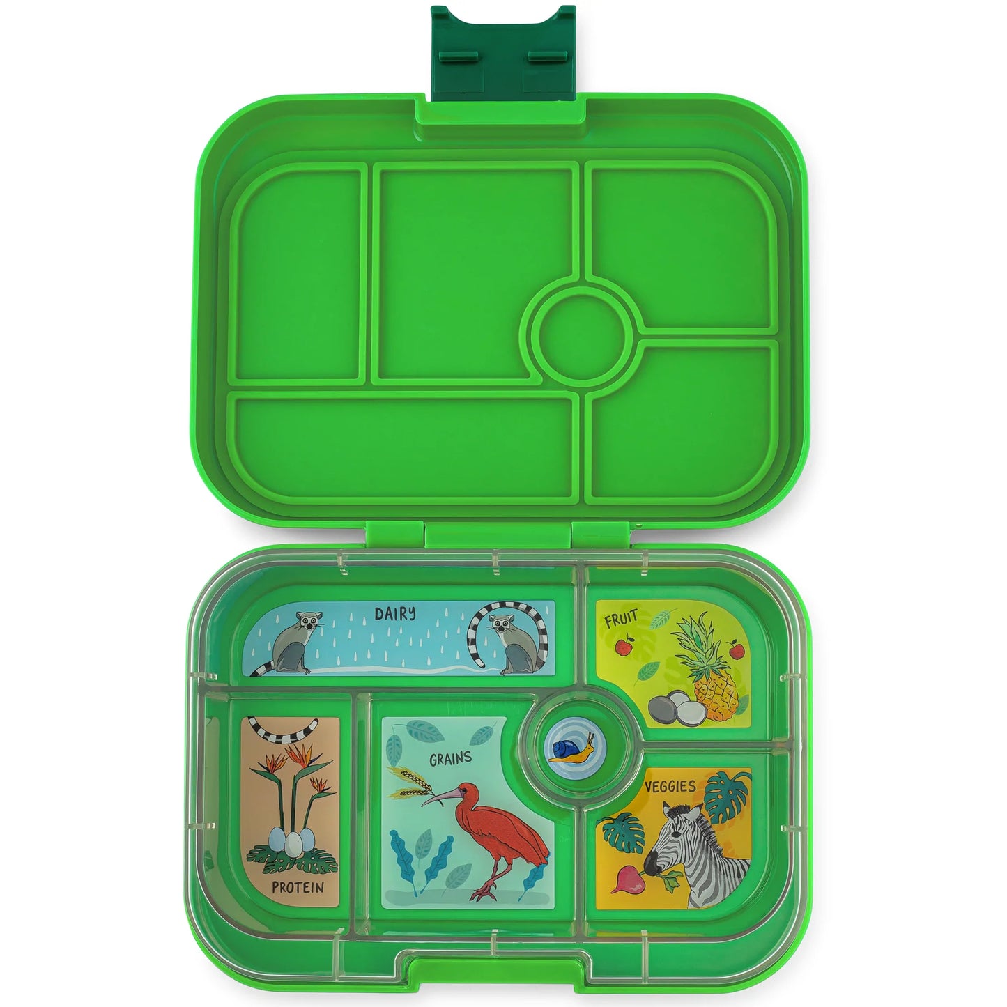 Lonchera Original Jungle Tray 6 divisiones - Yumbox