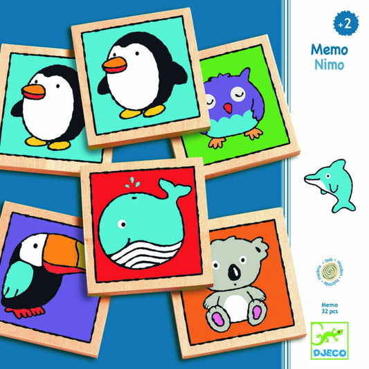 Juego de mesa MEMORIA NIMO – DJECO