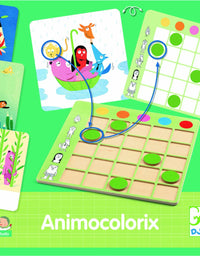 Juego de mesa ANIMO COLORIX – DJECO
