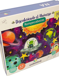 Rompecabezas Descubriendo el Universo (36 pzas) – Unlimited
