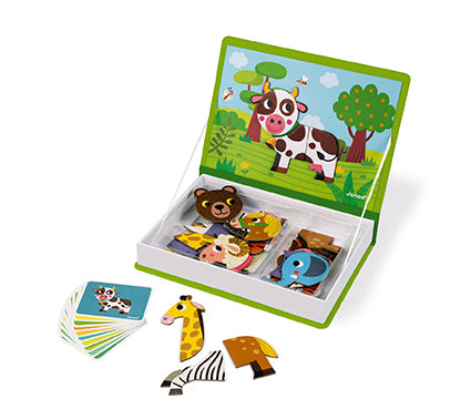 Libro magnético animales