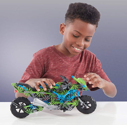 Mega juego de construcción motocicleta de 456 piezas
