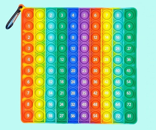 Tabla de Multiplicar Pop It