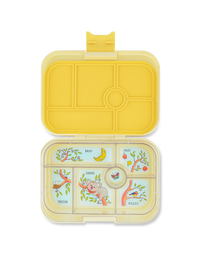 Lonchera Sunburst Yellow de 6 divisiones – Yumbox
