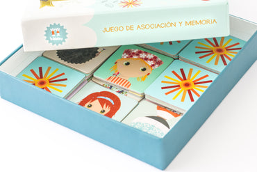 Juego de concentración – Así y Asa- Walalay