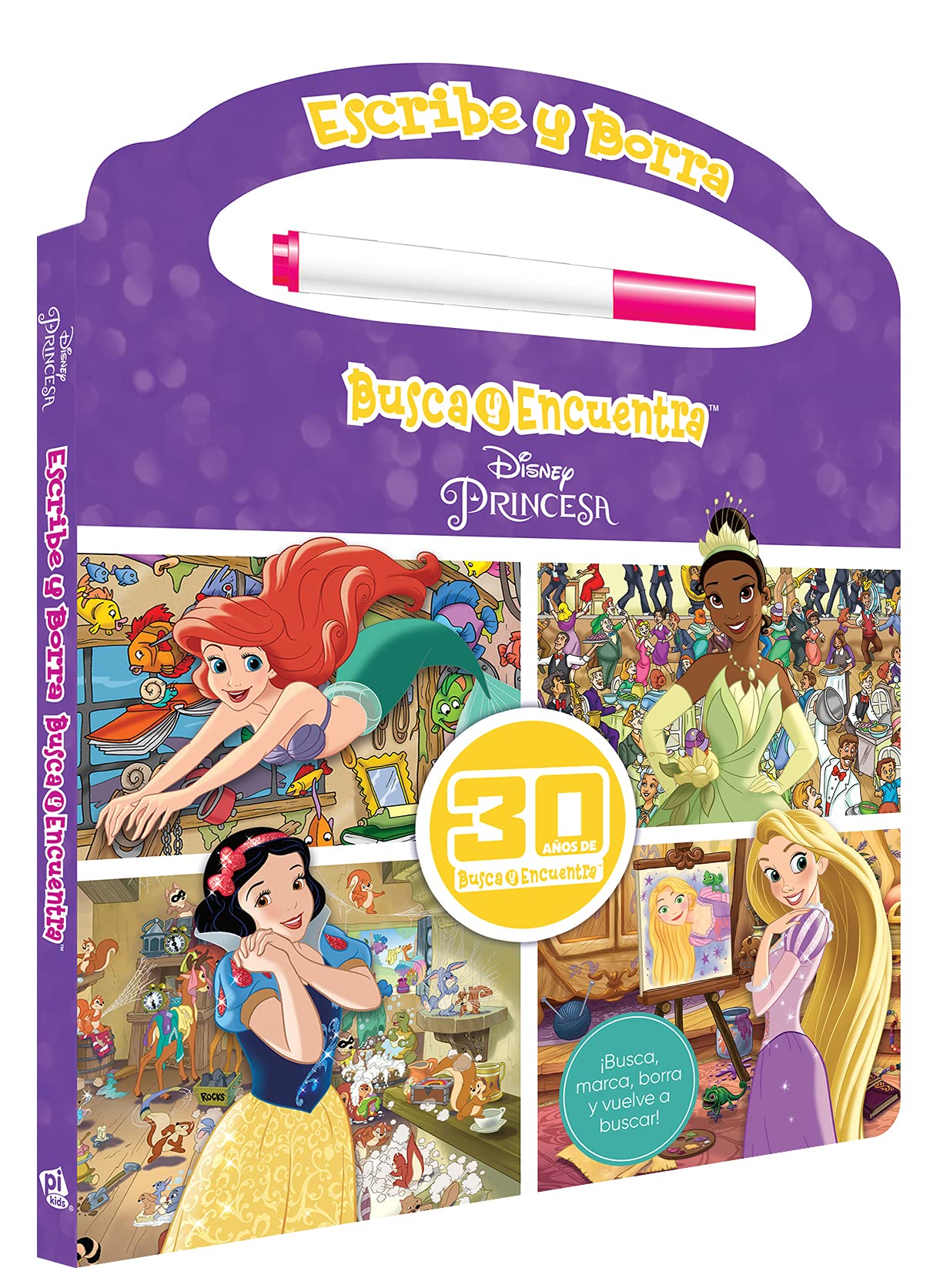 Busca y Encuentra – Escribe y borra – Princesas Disney – EUROSUR