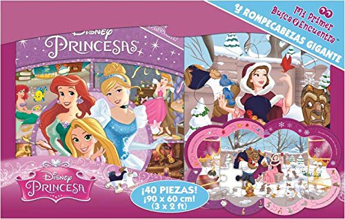 Mi primer Busca y Encuentra con Rompecabezas – Princesas Disney – Eurosur