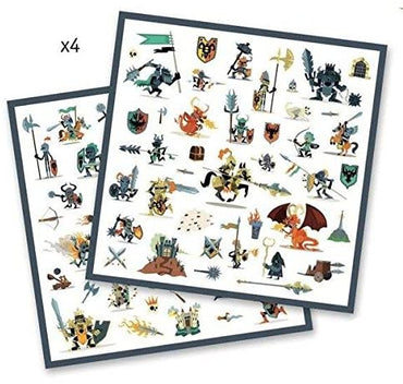 Pack de Stickers – Caballeros – DJECO