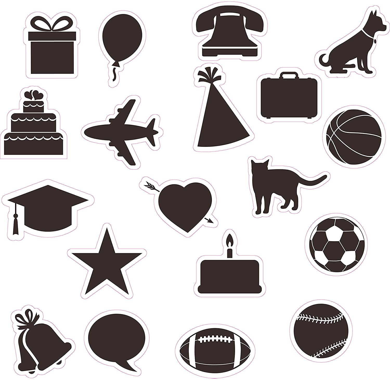 Chalkboard Stickers – Wallies