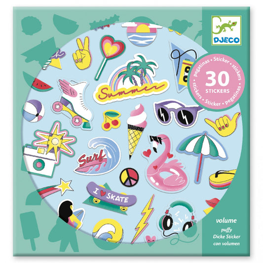 Stickers con Volumen – California – DJECO