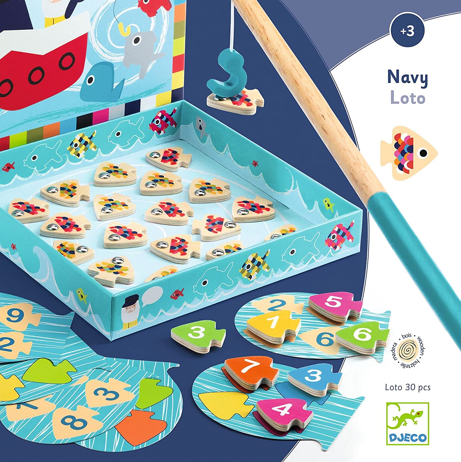 Juego Educativo Pesca Navy Loto – Djeco