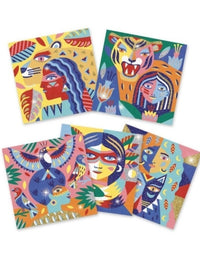 Set de Manualidad con Arena – Totem Animal – DJECO
