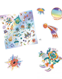 Stickers Holográficos – Intergaláctico – Djeco

