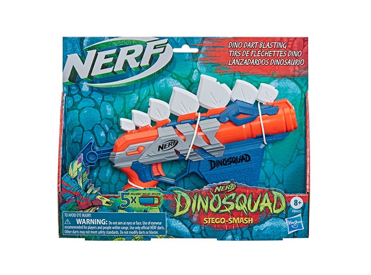 Nerf Dinosquad Lanzador Stegomash – Hasbro