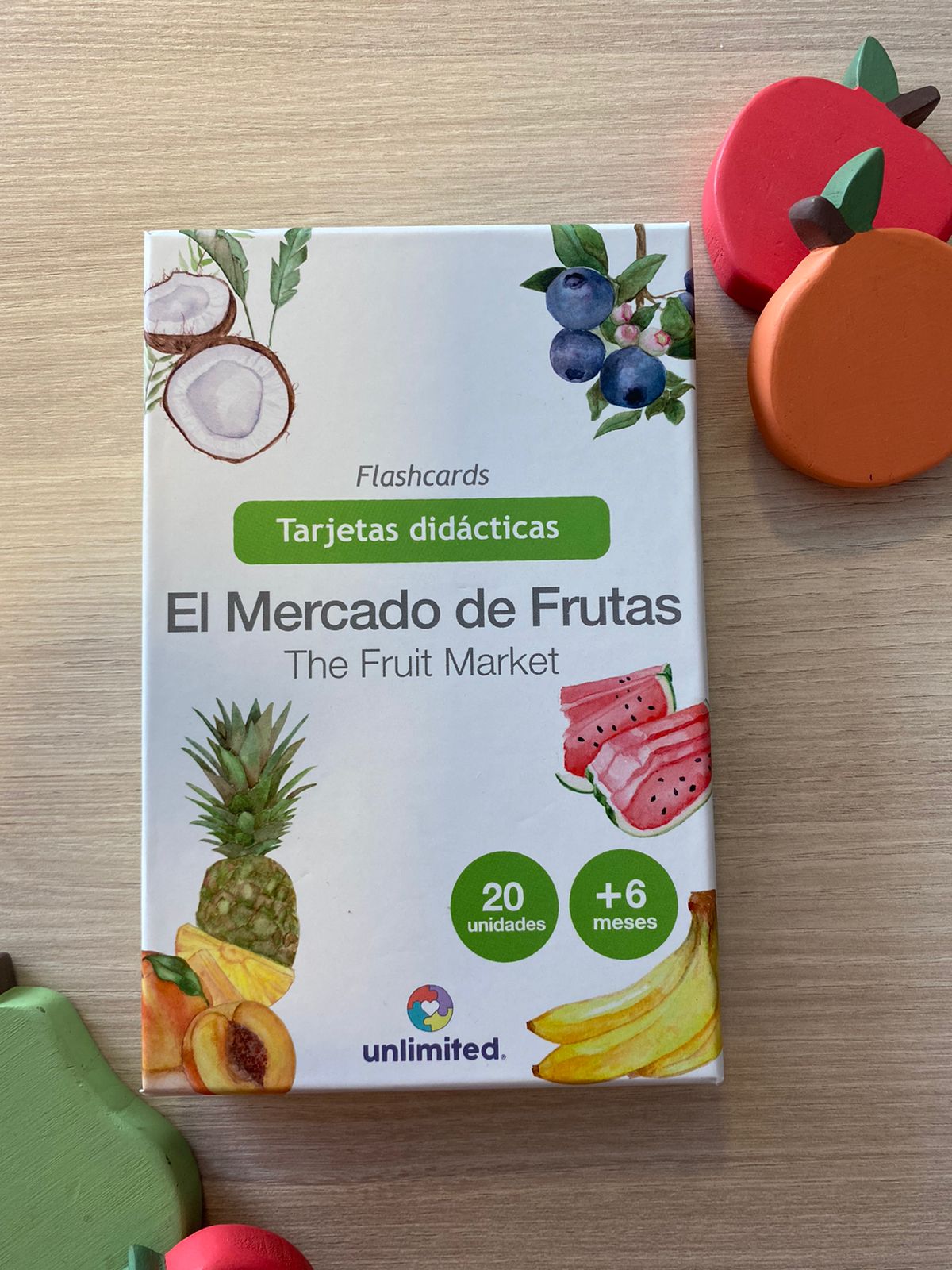 Flashcards Mercado de Frutas – Unlimited