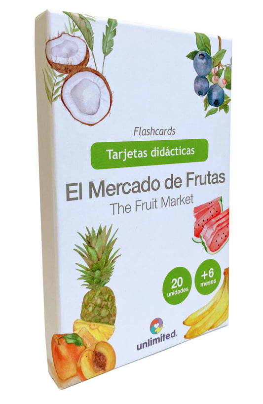 Flashcards Mercado de Frutas – Unlimited