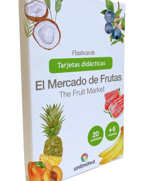 Flashcards Mercado de Frutas – Unlimited
