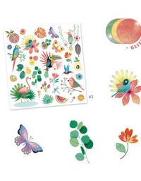 Stickers con Glitter – Paraíso – DJECO
