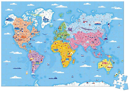 Rompecabeza Educativo Curiosidades del mundo (350 piezas) – Janod