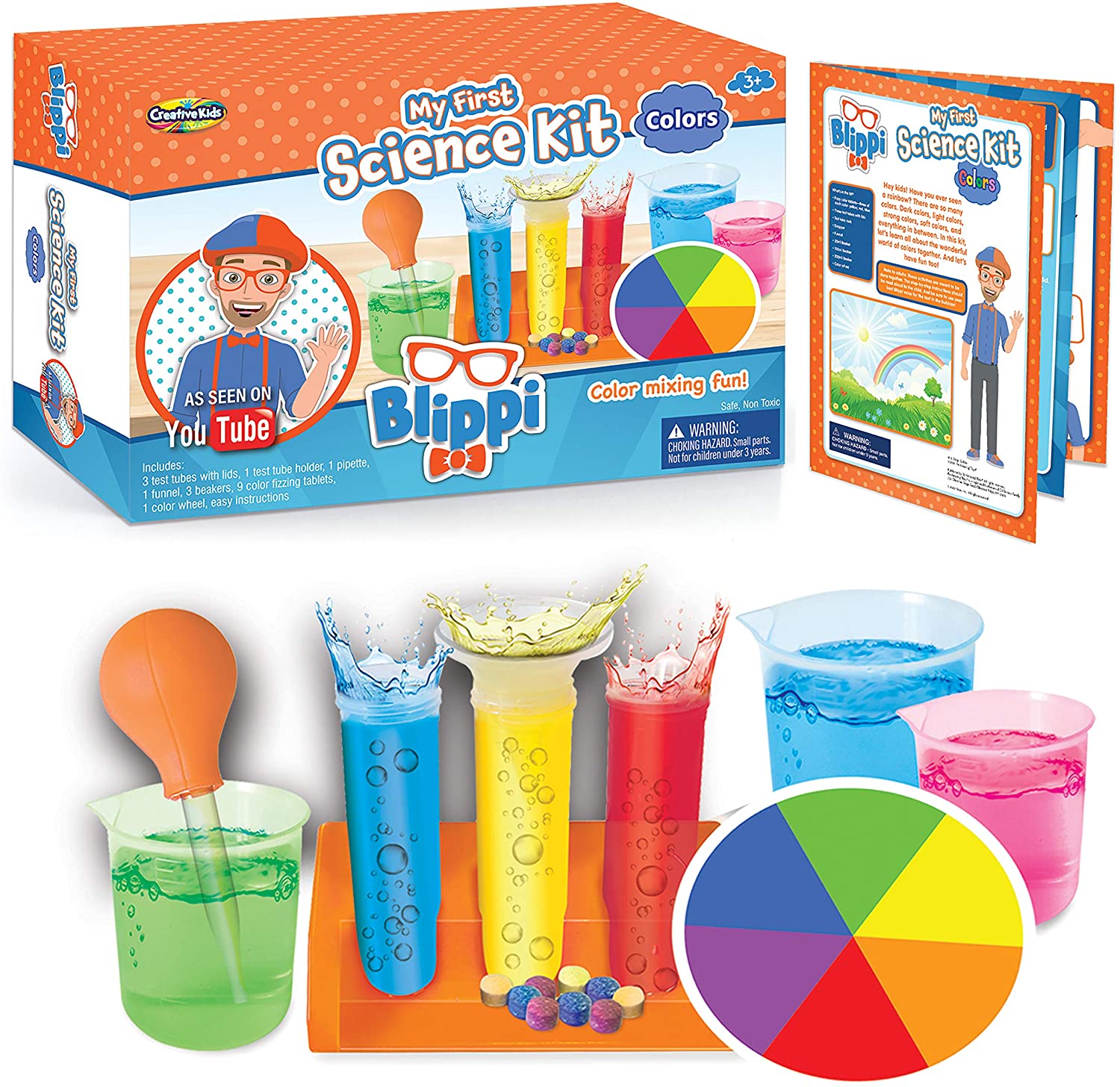 Kit de Ciencia: Colores – Be Amazing Toys