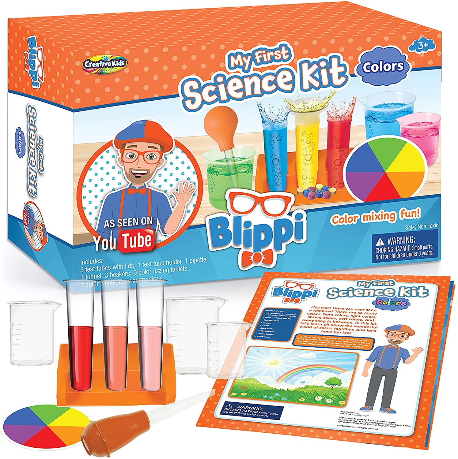 Kit de Ciencia: Colores – Be Amazing Toys