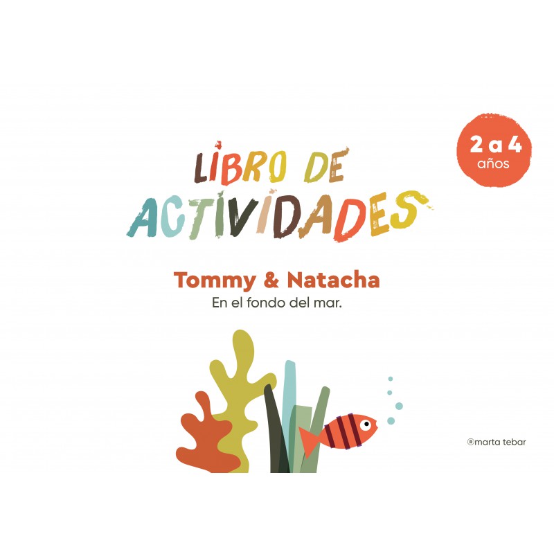 Libro de Actividades En el fondo del Mar – Tommy y Natacha