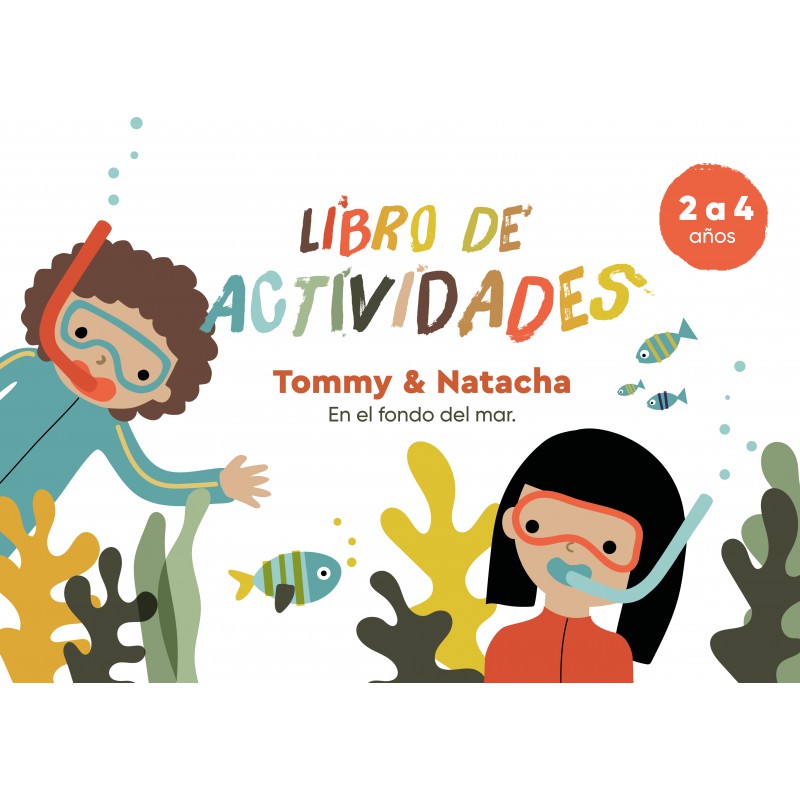 Libro de Actividades En el fondo del Mar – Tommy y Natacha