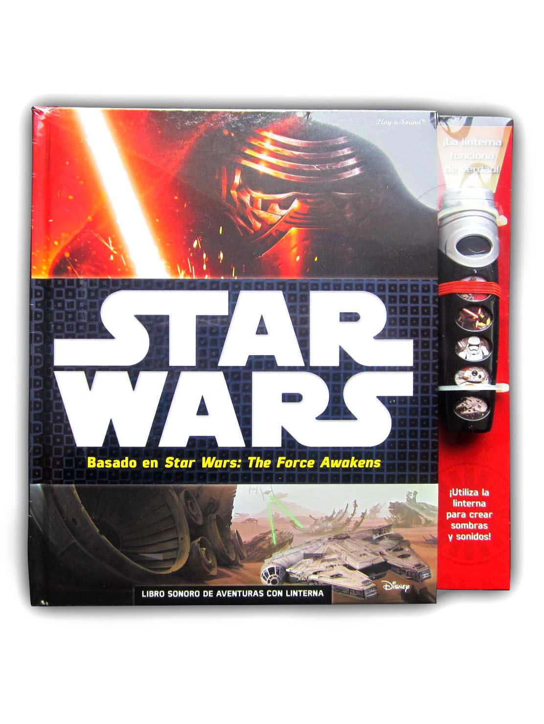 Libro sonoro de Aventuras con linterna Star Wars – Eurosur
