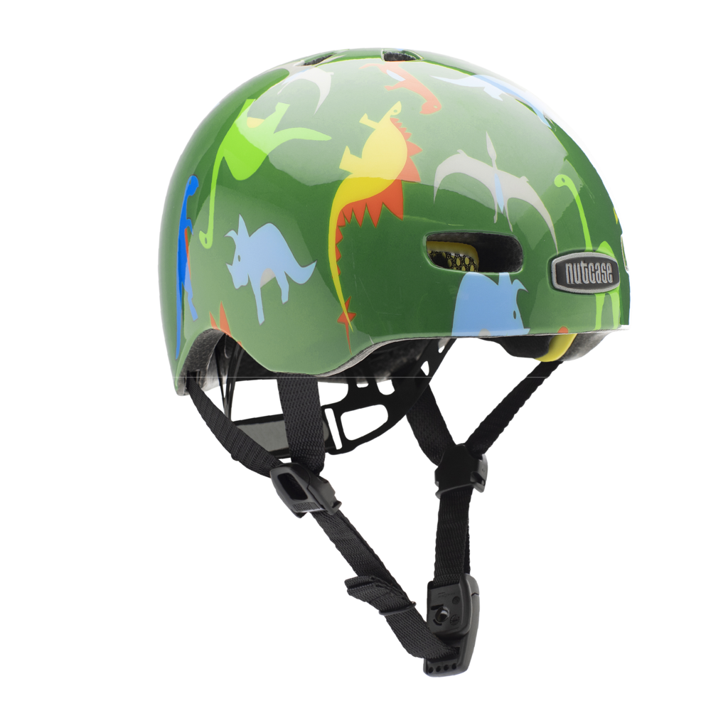 Casco Baby Nutty MIPS Dino Mite XXS – Nutcase